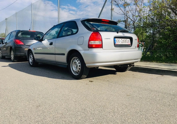 Honda Civic cena 19500 przebieg: 224000, rok produkcji 2000 z Kraków małe 211